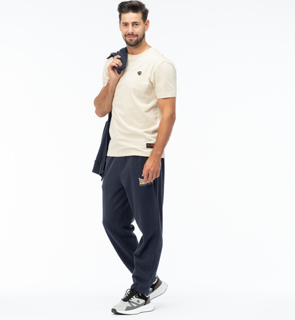 Męskie spodnie dresowe bawełniane mikropolar Iguana Ivanil rozmiar XL