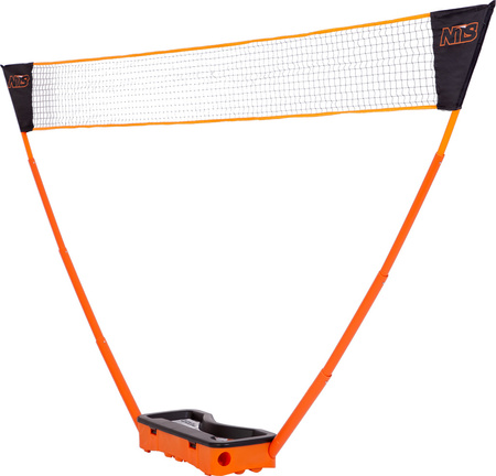 ZSB1 ZESTAW DO BADMITONA 2 RAKIETY + 2 LOTKI + SIATKA + WALIZKA NILS