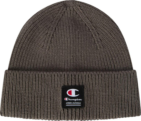 Czapka zimowa ciepła Champion Beanie Cap szara 806069 KK022