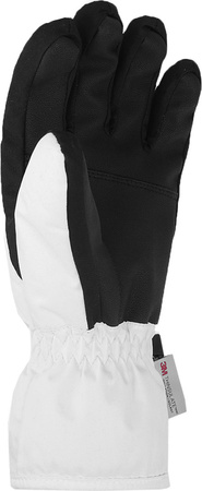Rękawice narciarskie damskie 4F FNK F106 białe 4FWAW23AFGLF106 10S