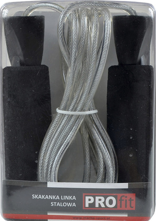 Skakanka z linką stalową Profit Speed DK 1024