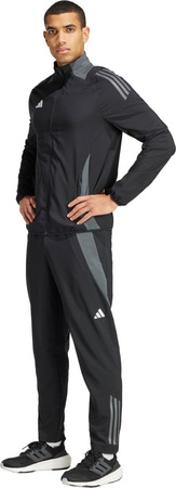 Spodnie męskie adidas Tiro 24 Competition Presentation czarno-szare IP5595
