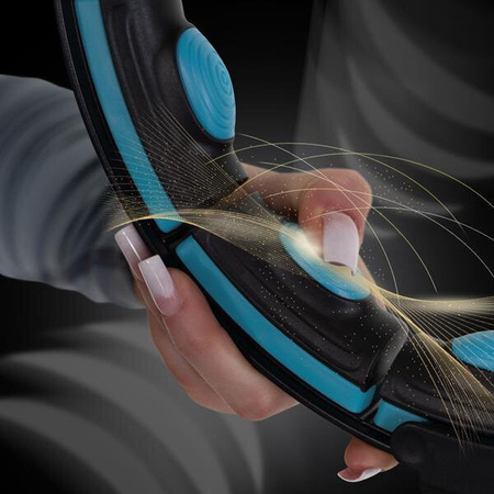 Zestaw Hula hop magnetyczny z licznikiem pas wyszczuplający HMS 71 - 106 cm