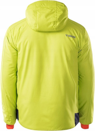 Męska kurtka narciarska snowboardowa membrana 8000mm Brugi 4APX zimowa rozmiar XL