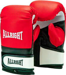 Rękawice bokserkie przyrządowe treningowe PU Carbon Allright rozmiar XL
