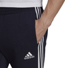 Spodnie męskie adidas Essentials Tapered Cuff 3 Stripes granatowe GK8977