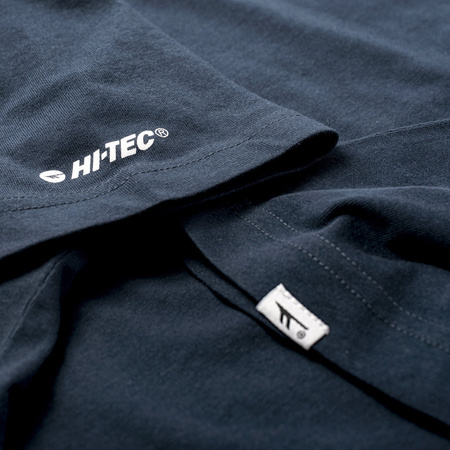 Koszulka t-shirt bawełniana męska Hi-tec Retro granatowa rozmiar L