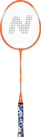 NRZ2051 ALUMINIUM / ZESTAW DO BADMINTONA 2 RAKIETY + 3 LOTKI + POKROWIEC NILS