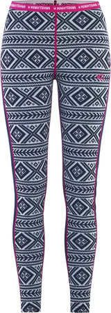 Damskie legginsy termoaktywne treningowe Kari traa Floke Pant rozmiar L