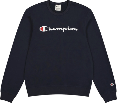 Bluza męska Champion Crewneck Sweatshirt granatowa 220727 BS501