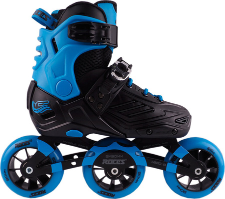 Łyżworolki Roces Yep 3x90 Tif czarno-niebieskie 400853 00001