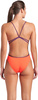 Damski Strój Kąpielowy Women's Swimsuit Lace Back Solid  dress blues rozmiar 32