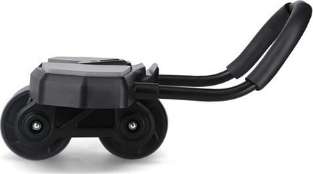 Automatyczne koło do ćwiczeń mięśni brzucha z podparciem kółko ABS KA10 czarne