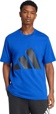 Koszulka męska adidas Essentials Big Logo niebieska JE8942