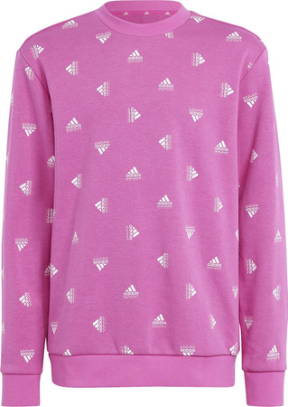 Bluza dla dzieci adidas Bluv Swt różowa IC5573