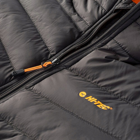 Męska kurtka puchowa z kapturem pikowana Salrin Hi-Tec rozmiar XXL