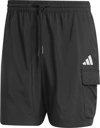 Spodenki męskie adidas Essentials Small Logo Cargo Chelsea czarne JF3530