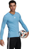 Koszulka męska adidas Team Base Tee jasnoniebieska GN7507