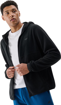 Polar męski bluza polarowa 4F M317 czarny 4FWMM00TFLEM317 20S