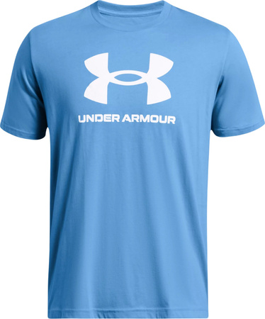 Koszulka męska Under Armour Sportstyle Logo niebieska 1382911 444