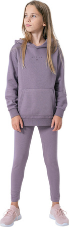 Bluza dla dziewczynki 4F fioletowa HJZ22 JBLD003 51S