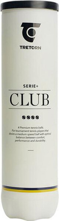 Piłki do tenisa ziemnego Tretorn Serie Club 4 szt. 473605
