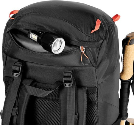 Plecak turystyczny trekkingowy górski czarny nordkapp 65l Nils camp NC1992