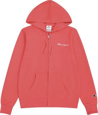 Bluza damska Champion Full Zip Hoodie Sweatshirt różowa 118099 PS203