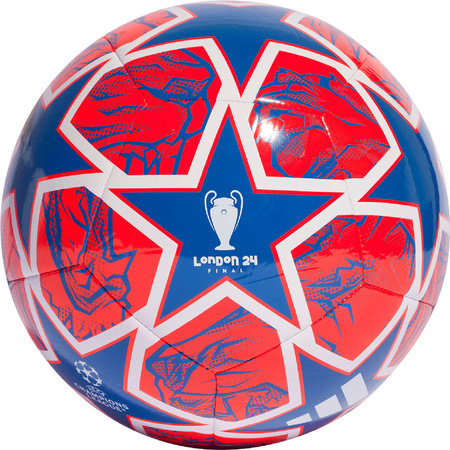 Piłka nożna adidas UCL Club czerwono-niebieska IN9327