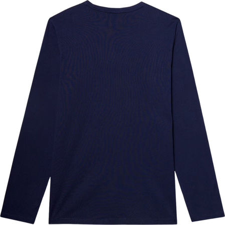 Koszulka męska Longsleeve 4F M375 granatowa 4FWMM00TLONM375 31S