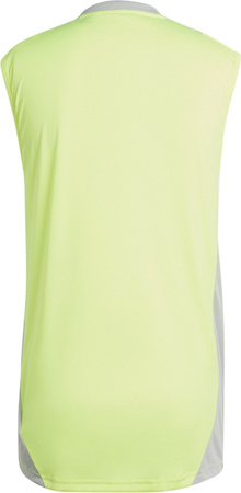 Koszulka męska adidas Tiro 24 Competition Training Sleeveless Jersey limonkowa IR5478