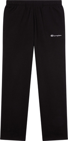 Spodnie męskie dresowe Champion Straight Hem Pants czarne 221801 KK001