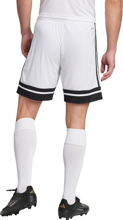 Spodenki męskie adidas Squadra 25 biało-czarne JH3412