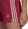 Spodenki damskie adidas Essentials Slim Short bordowe GM5530