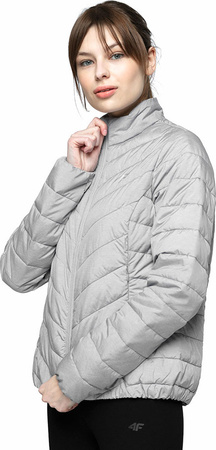 Kurtka damska 4F jasnoszara H4L21 KUDP003 27M