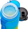 Bidon Meteor 500 ml niebiesko-żółty 10107