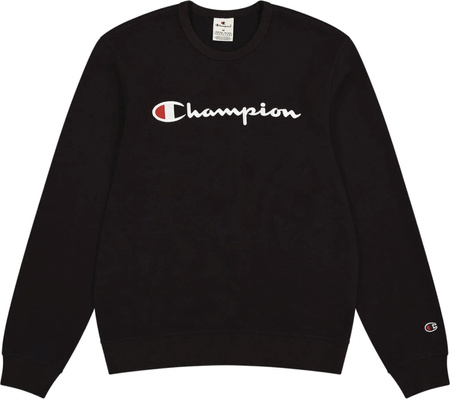 Bluza męska Champion Crewneck Sweatshirt czarna 220727 KK001