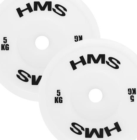 Tpp zestaw talerzy olimpijskich technicznych HMS pe 2 x 1.5 - 5 kg (18 kg)