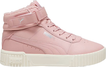 Buty dziecięce Puma Carina 2.0 Mid WTR różowe 387380 03