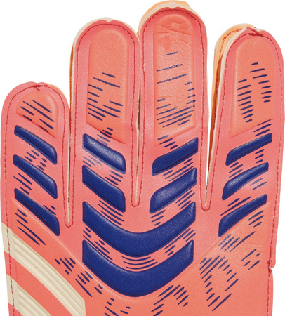 Rękawice bramkarskie adidas Predator Glove Training biało-pomarańczowe JN5355