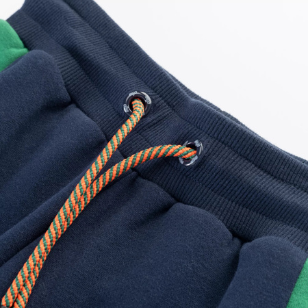 Dziecięce spodnie dresowe sportowe szkolne bawełniane Bejo Tioger Kdb rozmiar 122