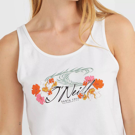 Damski bezrękawnik O'neill LUANA GRAPHIC TANK TOP snow white rozmiar S