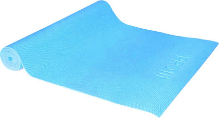 Mata do ćwiczeń do yogi yoga fitness Profit Slim DK 2203 173x61x0,5cm niebieska