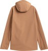 Kurtka przejściowa softshell z kapturem męska Outhorn membrana 5000 jasny brąz HOZ21 SFM600 82S