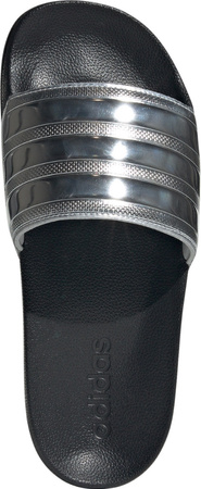 Klapki adidas Adilette Shower czarno-srebrne JQ9282