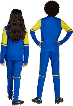 Spodnie dla dzieci adidas Squadra 25 Training niebiesko-żółte JP3154