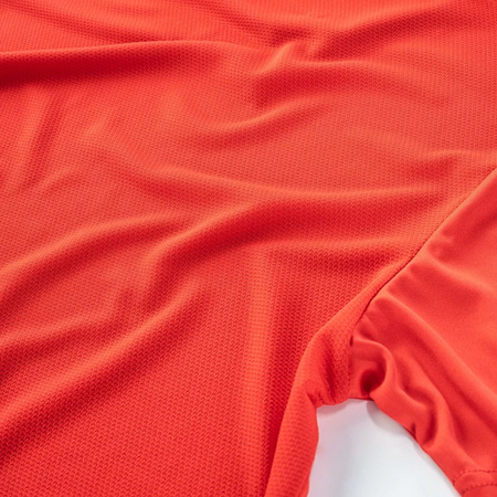 Męska koszulka treningowa z krótkim rękawem Martes Bisic czerwona rozmiar XXL