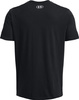 Koszulka męska Under Armour Camo Chest Stripe SS czarna 1376830 001