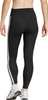 Legginsy damskie adidas Optime Essentials 3-Stripes 7/8 czarne JD6545