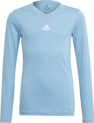 Koszulka termoaktywna dla dzieci adidas Team Base Tee błękitna GN7512